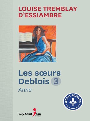 cover image of Les soeurs Deblois, tome 3